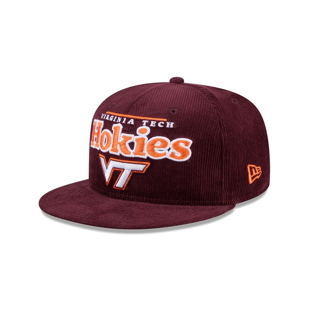 New Era Virginia Tech Hokies Throwback Display 9FIFTY Snapback Hat - One Size